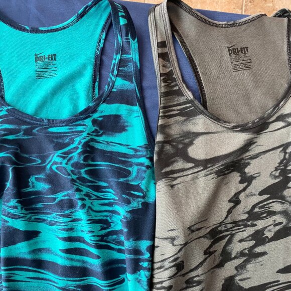 2- PACK Nike Dri-Fit Stay Cool Sport Muscle Tanks Top Size M - Picture 6 of 10